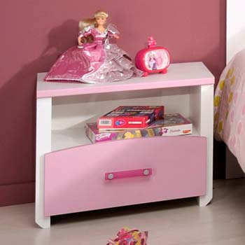 Furniture123 Tia Kids 1 Drawer Bedside Table