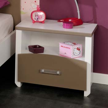 Tobie Kids 1 Drawer Bedside Table