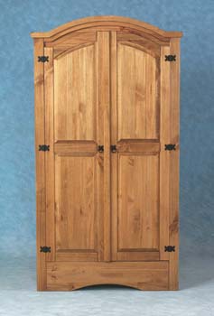 Toledo Pine 2 Door Wardrobe