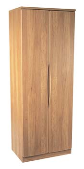 Torino 2 Door Plain Wardrobe