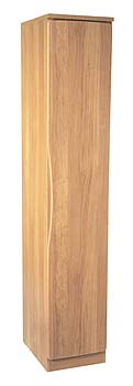 Torino Oak 1 Door Wardrobe