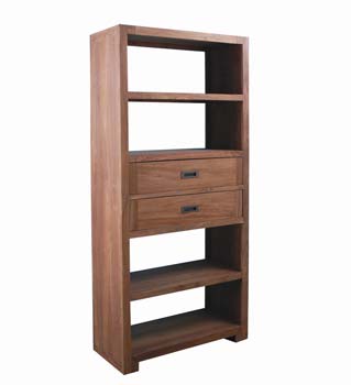 Tribek Sheesham Wide Bookcase