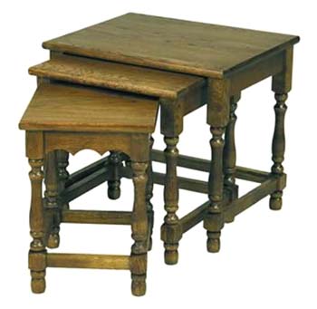 Tudor Manor Nest of Tables