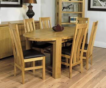 Furniture123 Vanda Oval Dining Set