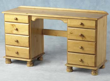 Vanessa Double Pedestal Dressing Table