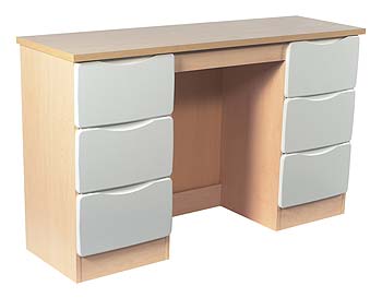 Verona Birch 6 Drawer Dressing Table