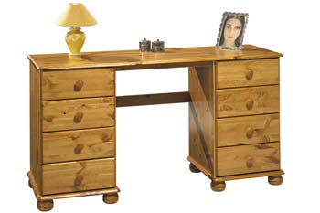 Furniture123 Woking Twin Pedestal Dressing Table