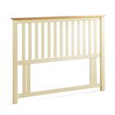 Alaska Ivory large headboard