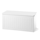 Avimore White Blanket Box