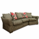 Buoyant Ascot Angled Sofa in Buffalo Brown