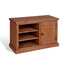 Chunky Pine Mocha Single Door TV Unit