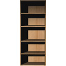 Contempo Flair Tall Beech Shelving 