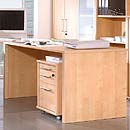 Contempo Inspire Maple Large Desk