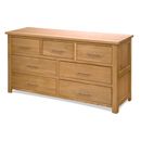 Contemporary Oak 7 Drawer Multichest