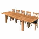 FurnitureToday Dijon French oak Extending Richmond chair dining