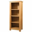 Dijon French oak open bookcase