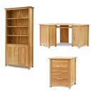 Home Office Oak Set