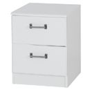 Infuze Century Bedside two Drawer Cabinet