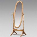 Julian Bowen Pickwick Pine Cheval Mirror