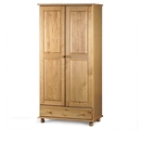 Julian Bowen Pickwick Pine combination wardrobe