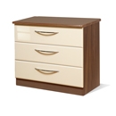 Knightsbridge Cream 3 Drawer Chest