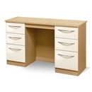 Knightsbridge Cream Gloss and Oak Dressing Table