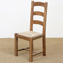 FurnitureToday Makasih Provence mango rush seat dining chair