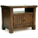 Montana dark wood TV stand