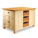 Mottisfont Painted Pine Kitchen Island Unit