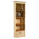 Mottisfont Painted Pine Slim Bookcase