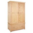 New Oakleigh solid ash gents wardrobe