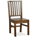 FurnitureToday Panama Dark Wood Dining Chair