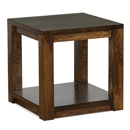 Panama Dark Wood Lamp Table