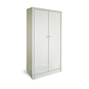 Plaza White Double Door Wardrobe