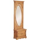 Regency Pine cheval mirror 