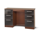 Ritz Black 6 Drawer Dressing Table