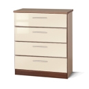 Ritz Cream 4 Drawer Chest