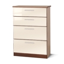 Ritz Cream 4 Drawer Deep Chest