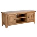 Rutland Rustic Oak TV Cabinet