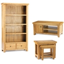 Soho Solid Oak Living Room Set