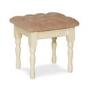 Tarka Painted Large Button Top Stool