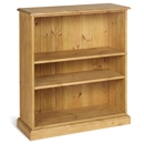 Tarka Solid Pine Deep Bookcase