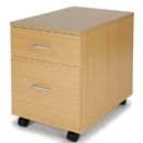 Two Drawer Mobile Pedestal