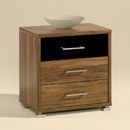 Unity 3 drawer chest black