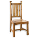 FurnitureToday Vintage pine gothic dining chair