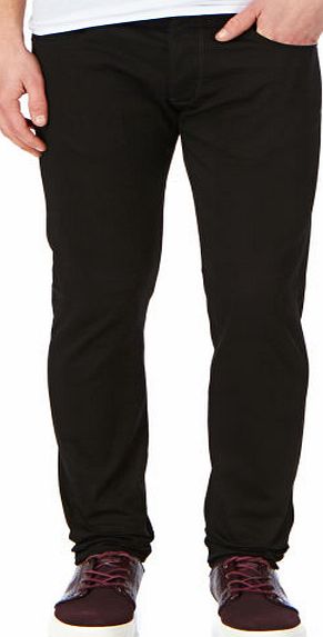 G-Star Mens G-Star 3301 Slim Jeans - Turner Black