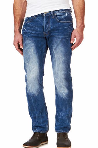 G-Star Mens G-Star 3301 Straight Jeans - Lt Aged