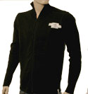 G-Star Mens G-Star Black Full Zip Cotton Sweater