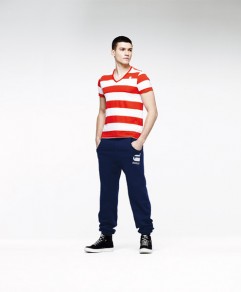 Raw Hutch Stripe T-Shirt