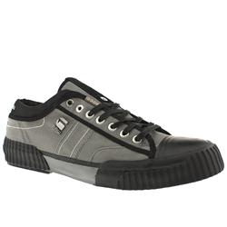 G-Star Raw Male G-Star Raw Girder Robust Fabric Upper Fashion Trainers in Grey